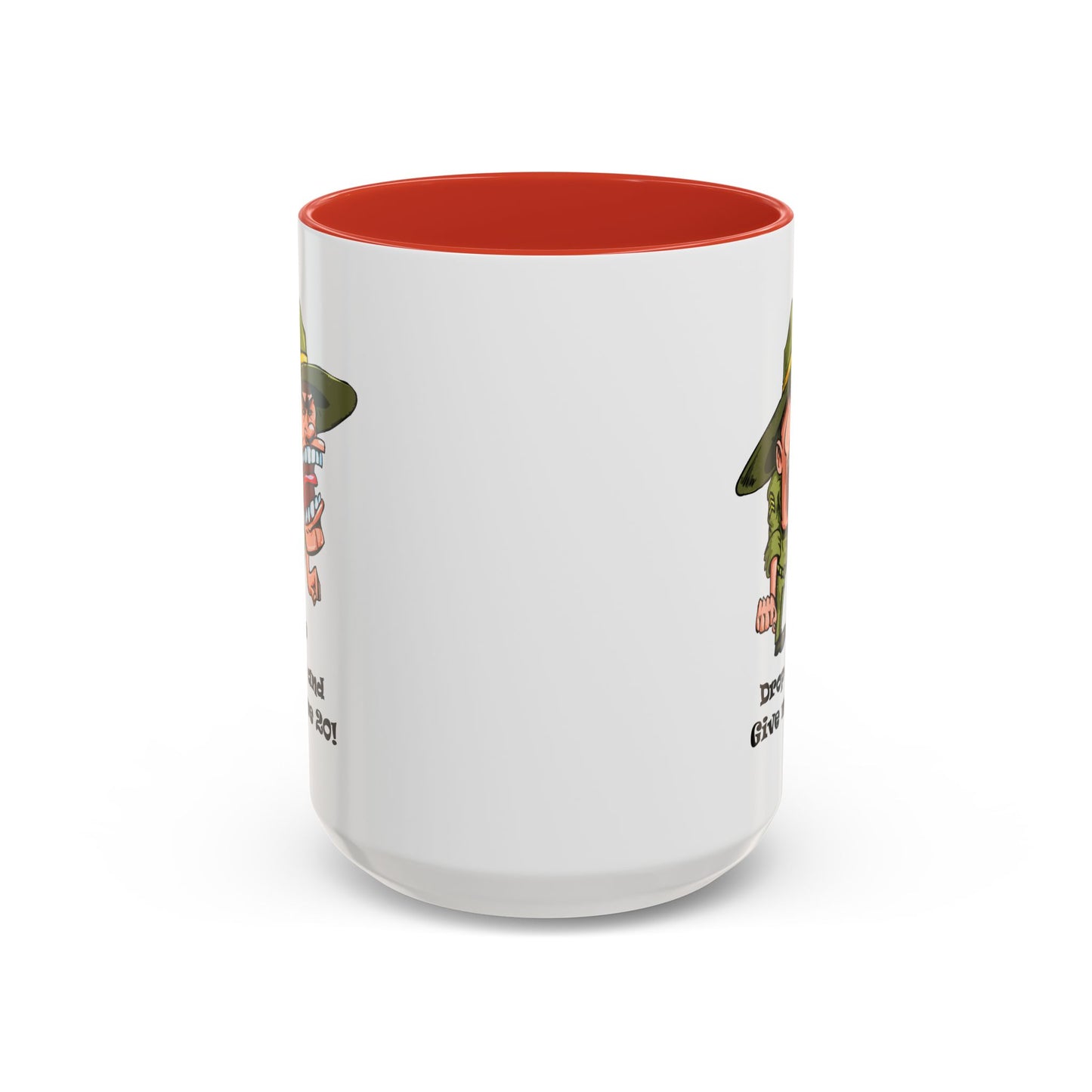 Drop and Give Me 20 - Accent Coffee Mug (11, 15oz) Whimsical and Military Mugs