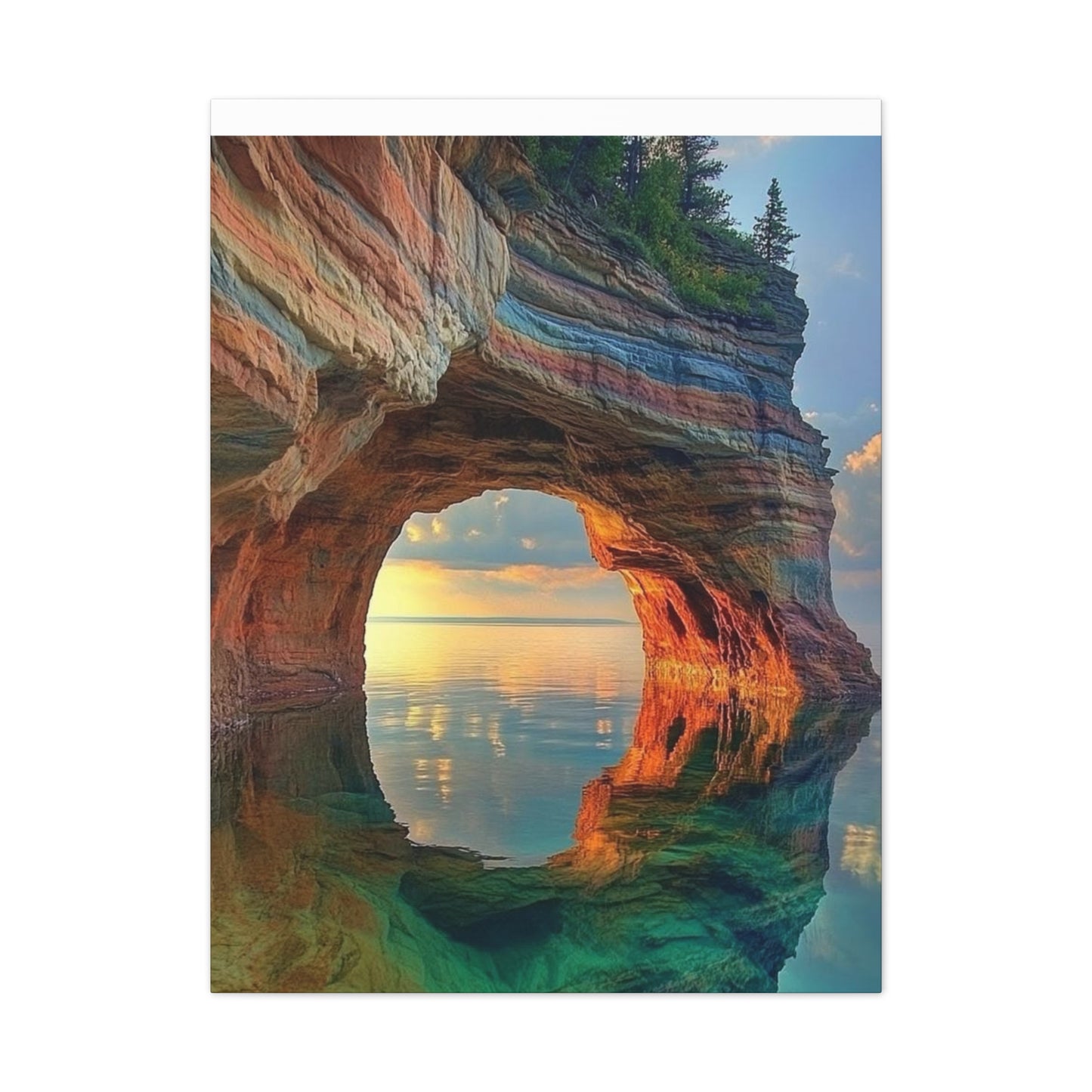 Colorful Arch - Canvas Stretched, 0.75"