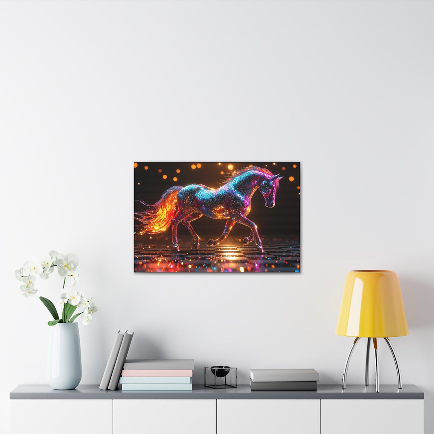 Bling Stallion - Canvas Stretched, 0.75"