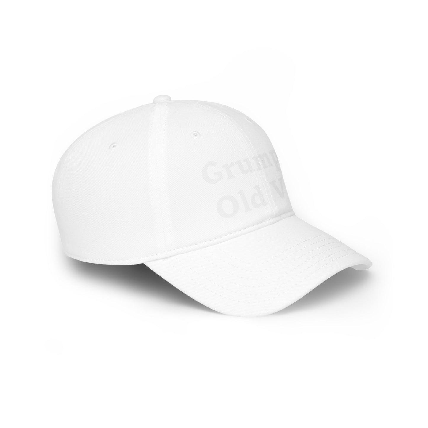 Grumpy Old Vet - Low Profile Ball Cap - Veterans - Father's Day