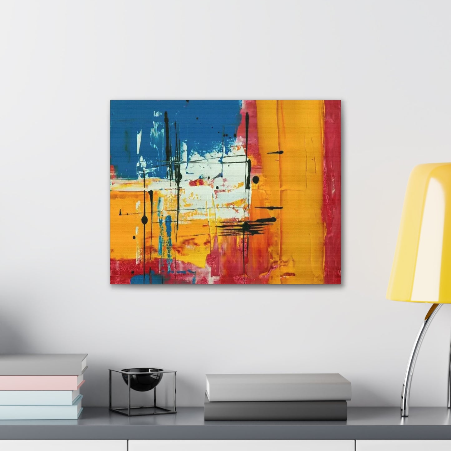 Abstract - Canvas Stretched, 0.75" - Wall Art 2026  - Creative