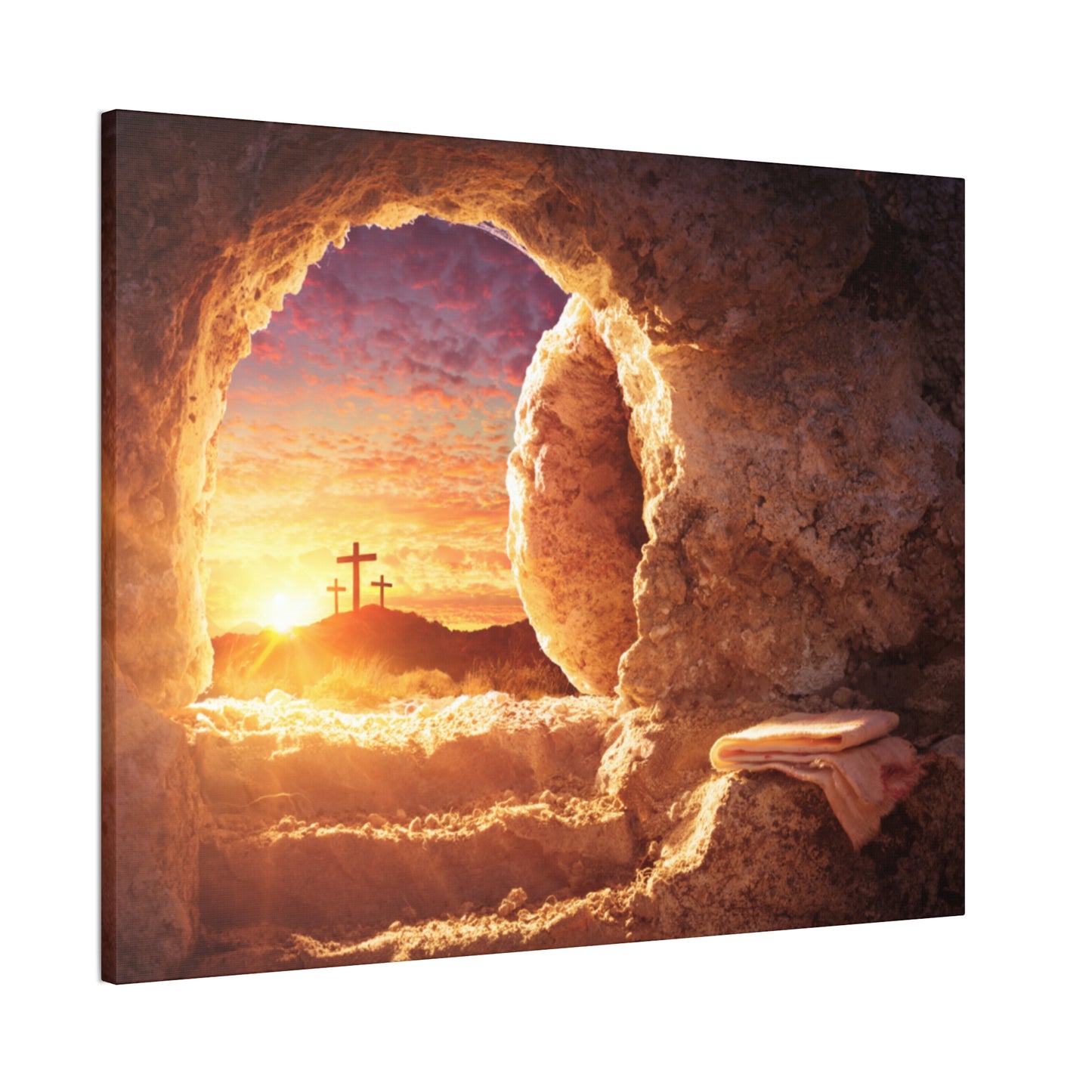 Resurrection - Canvas Stretched, 0.75" - Easter - Mother's Day - Father's Day