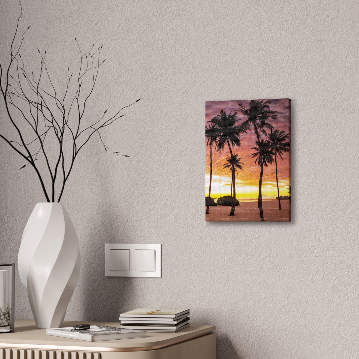 Palms - Canvas Stretched, 0.75"