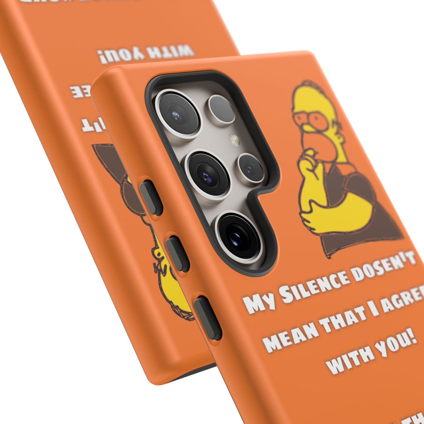 My Silence - Tough Cases - Whimsical Phone Cases