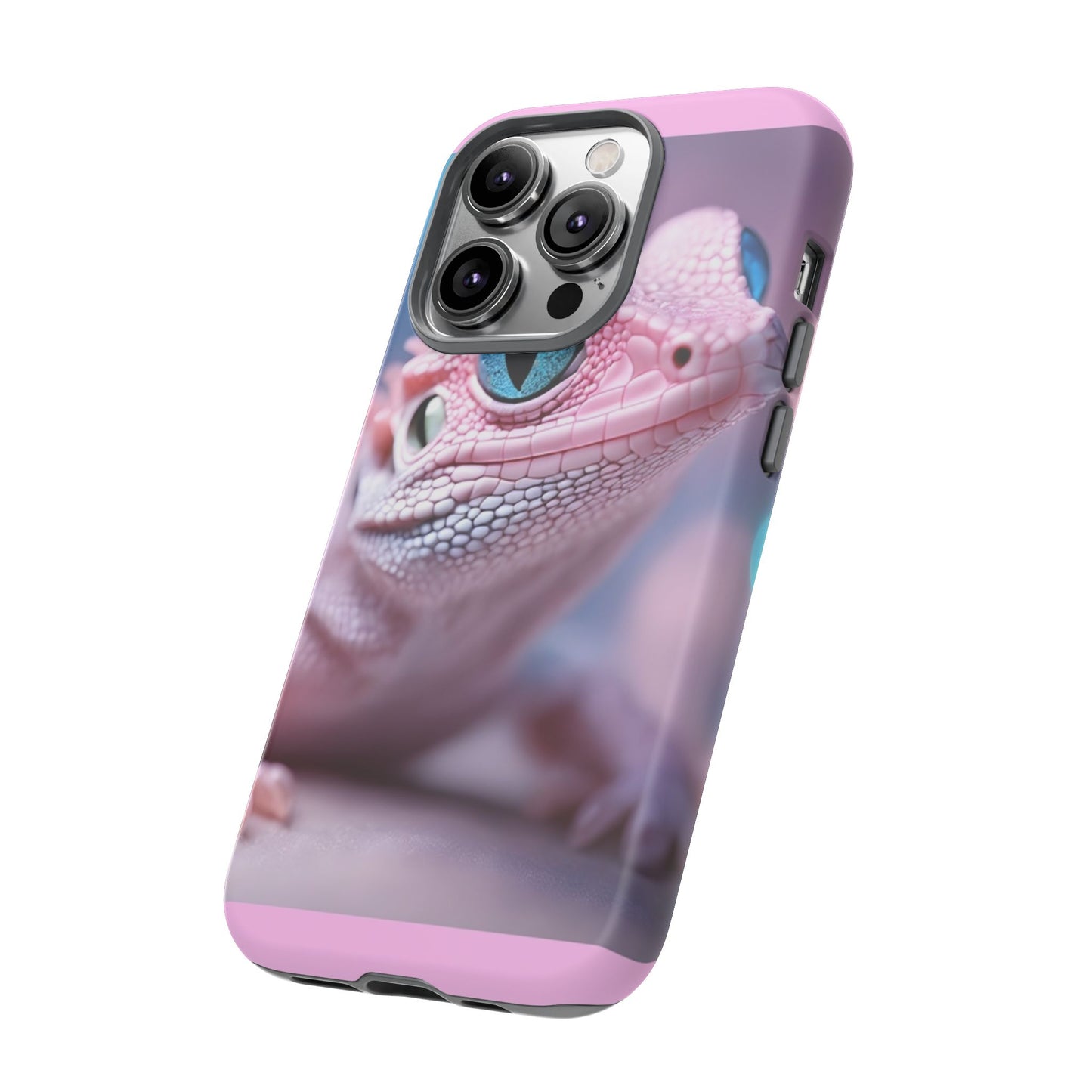 Pink Lizard - Whimsical Phone Cases