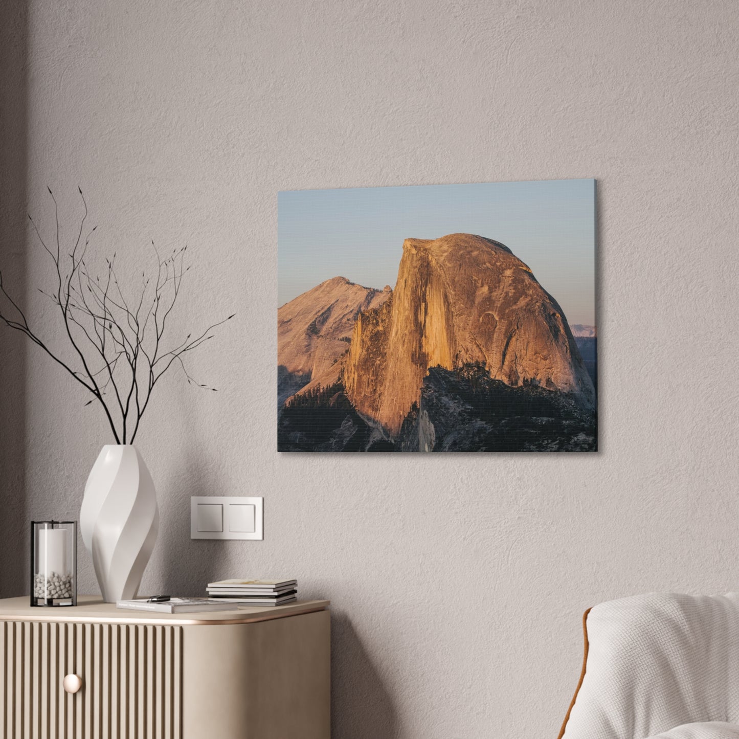 half Dome - Canvas Stretched, 0.75"