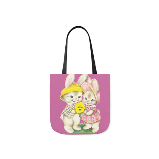 Easter - Canvas Tote Bag, 5-Color Straps