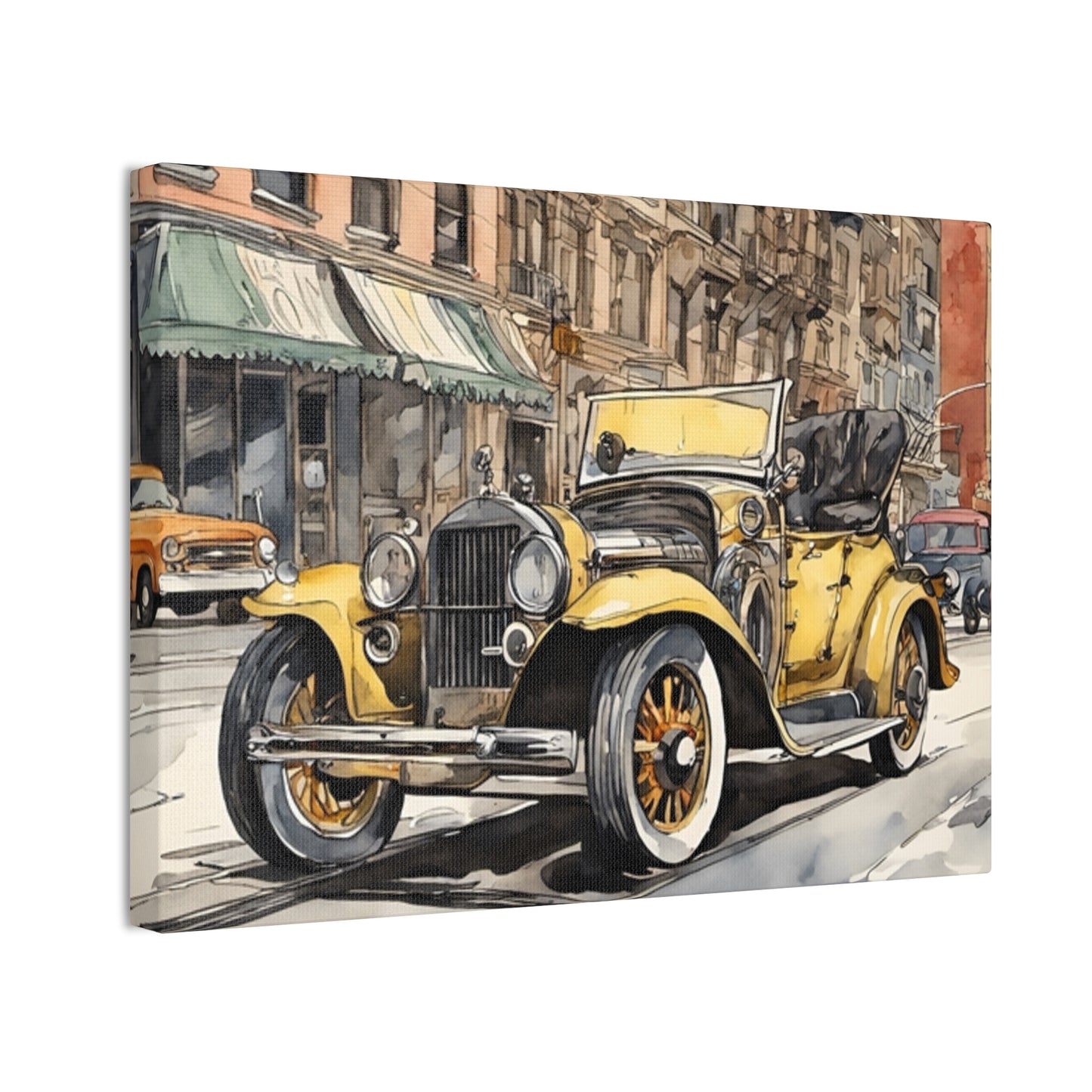 Antique Car - Canvas Stretched, 0.75" - Father's Day