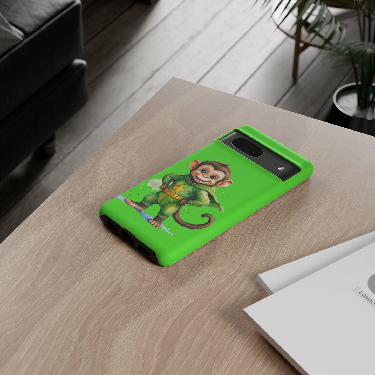 Super Chimp - Tough Whimsical Phone Cases