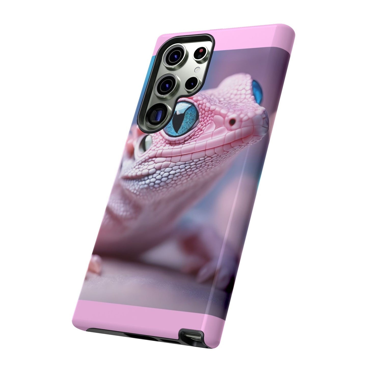 Pink Lizard - Whimsical Phone Cases