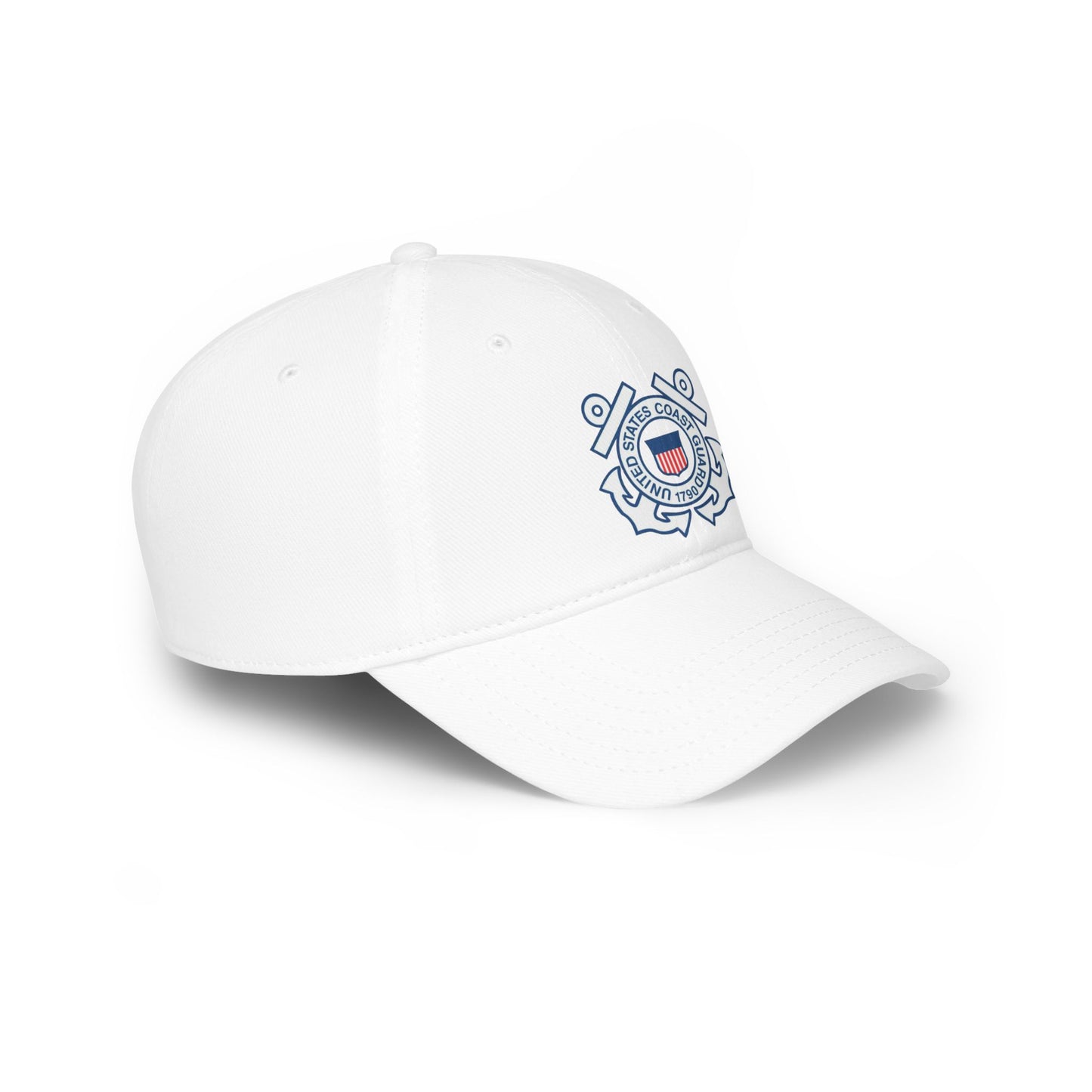 US Coast Guard - Low Profile Baseball Cap - Military - Father's Day - Veteran