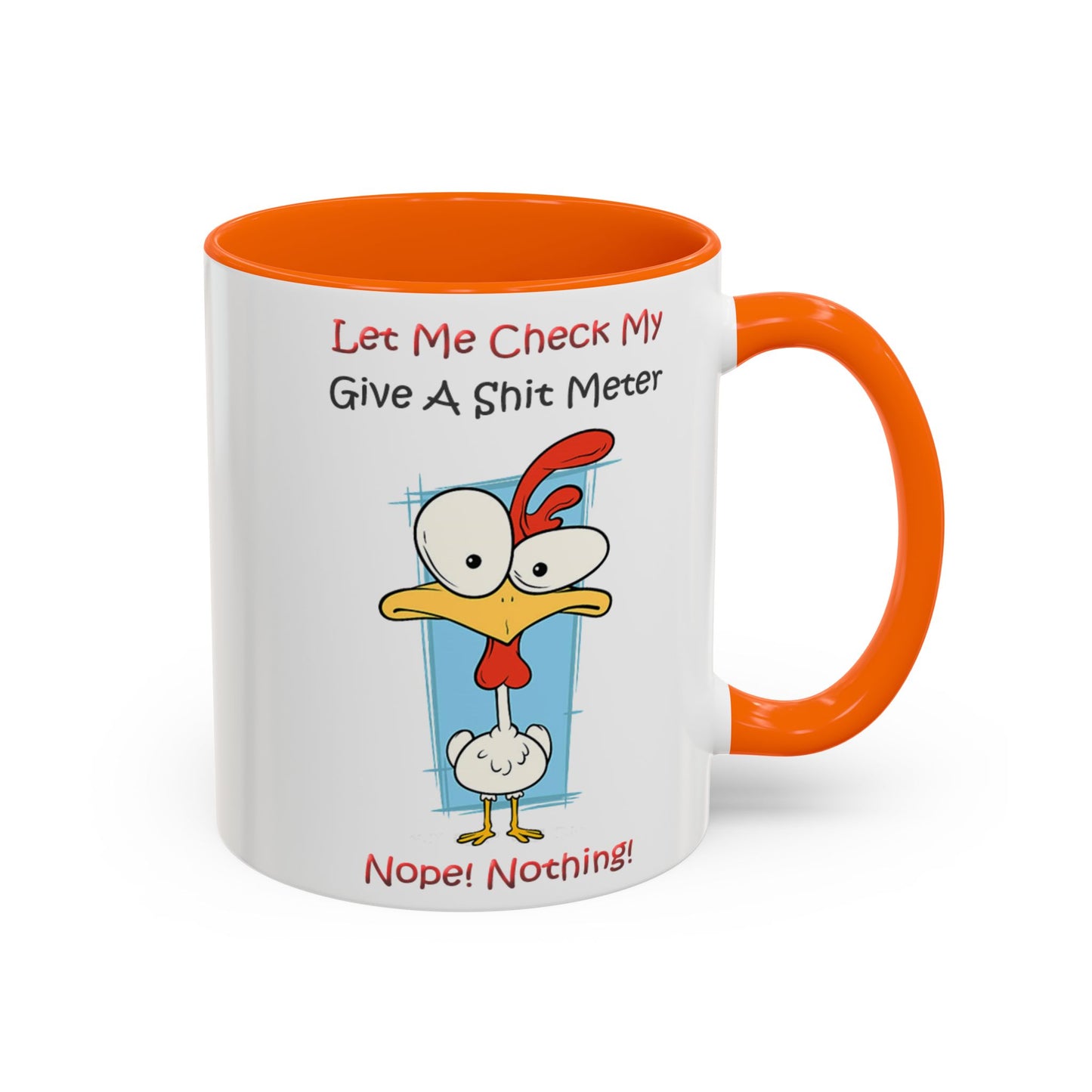 Let Me Check - Accent Coffee Mug (11, 15oz) Father's Day