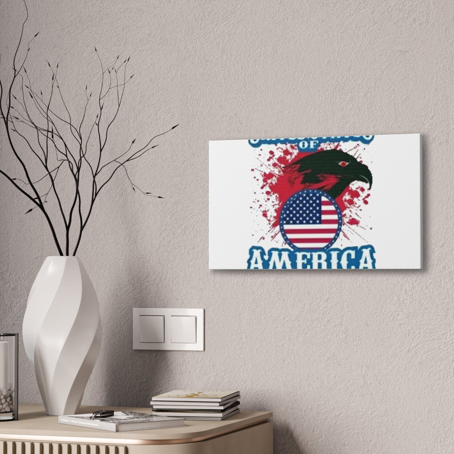 United States of America - Canvas Stretched, 0.75"