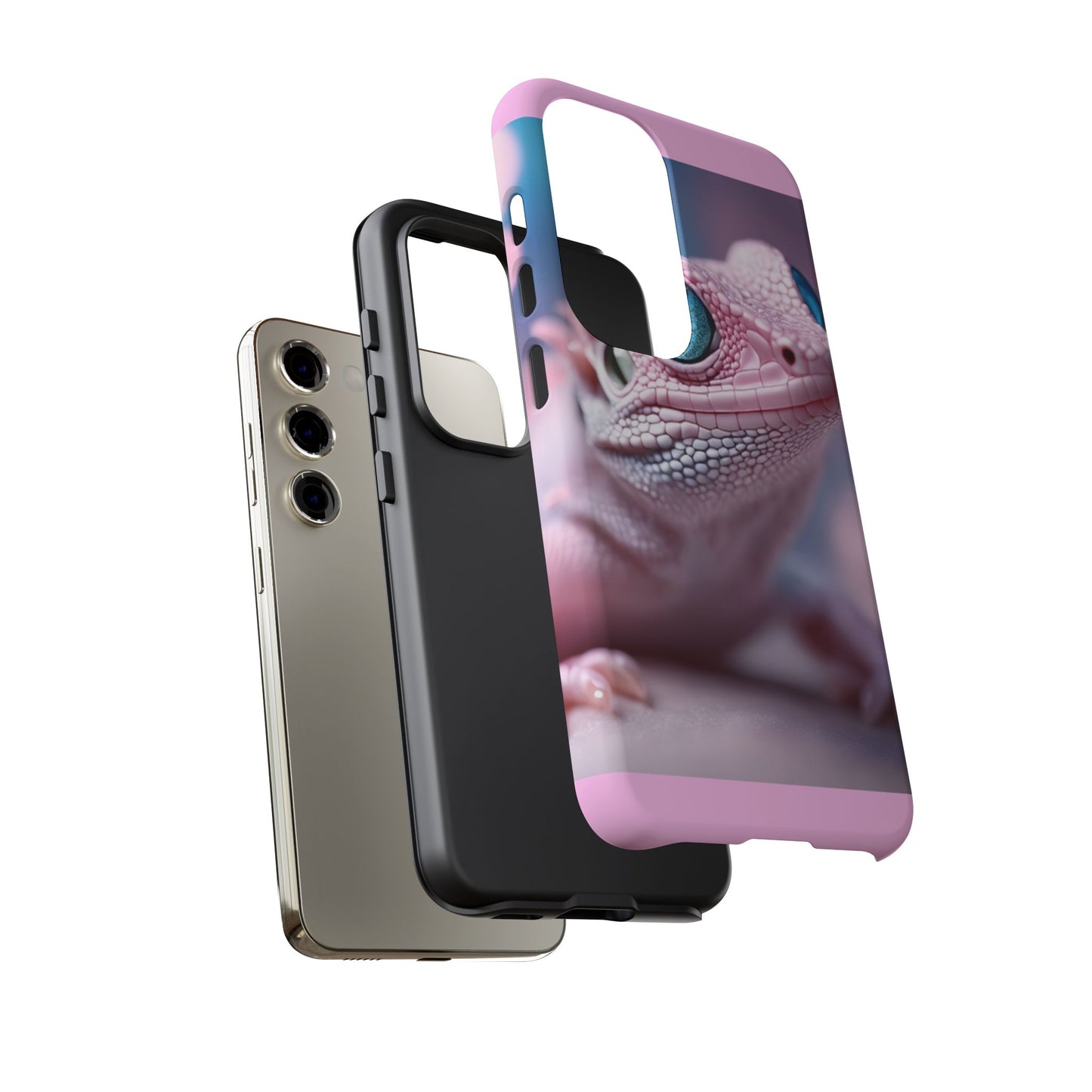 Pink Lizard - Whimsical Phone Cases