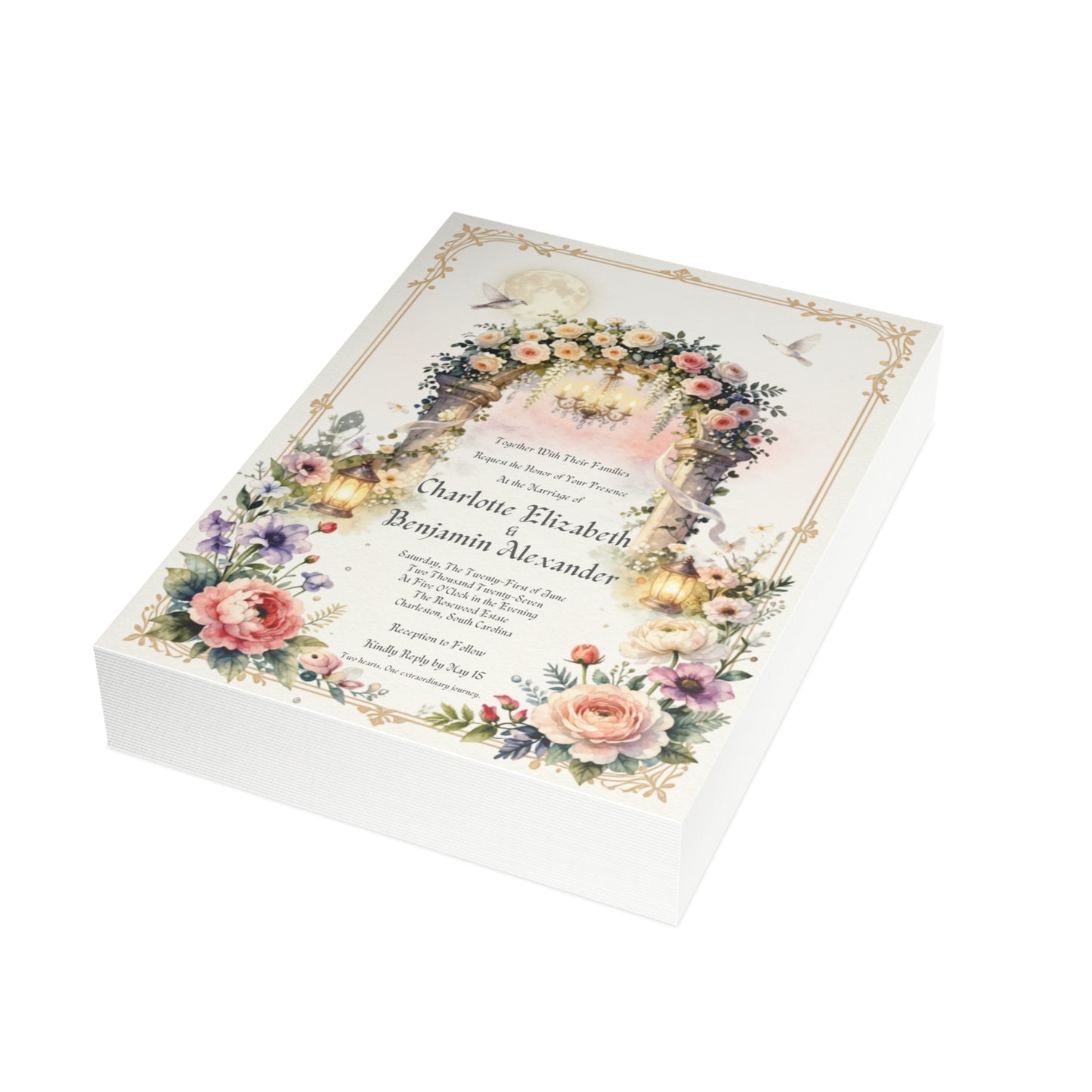Romance - Postcard Bundles (envelopes included)