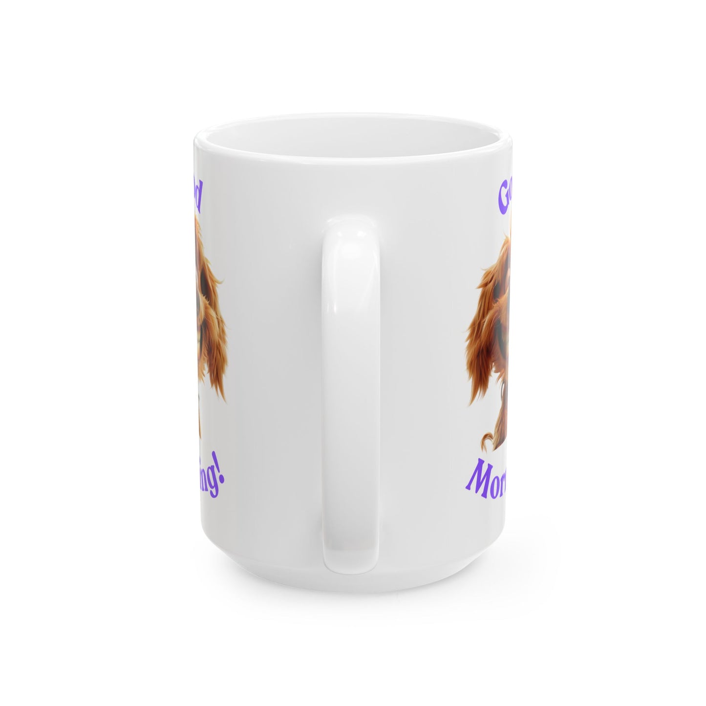 Good Morning - Ceramic Mug, (11oz, 15oz) - Mother's Day - Father's Day - mugs and Tumblers