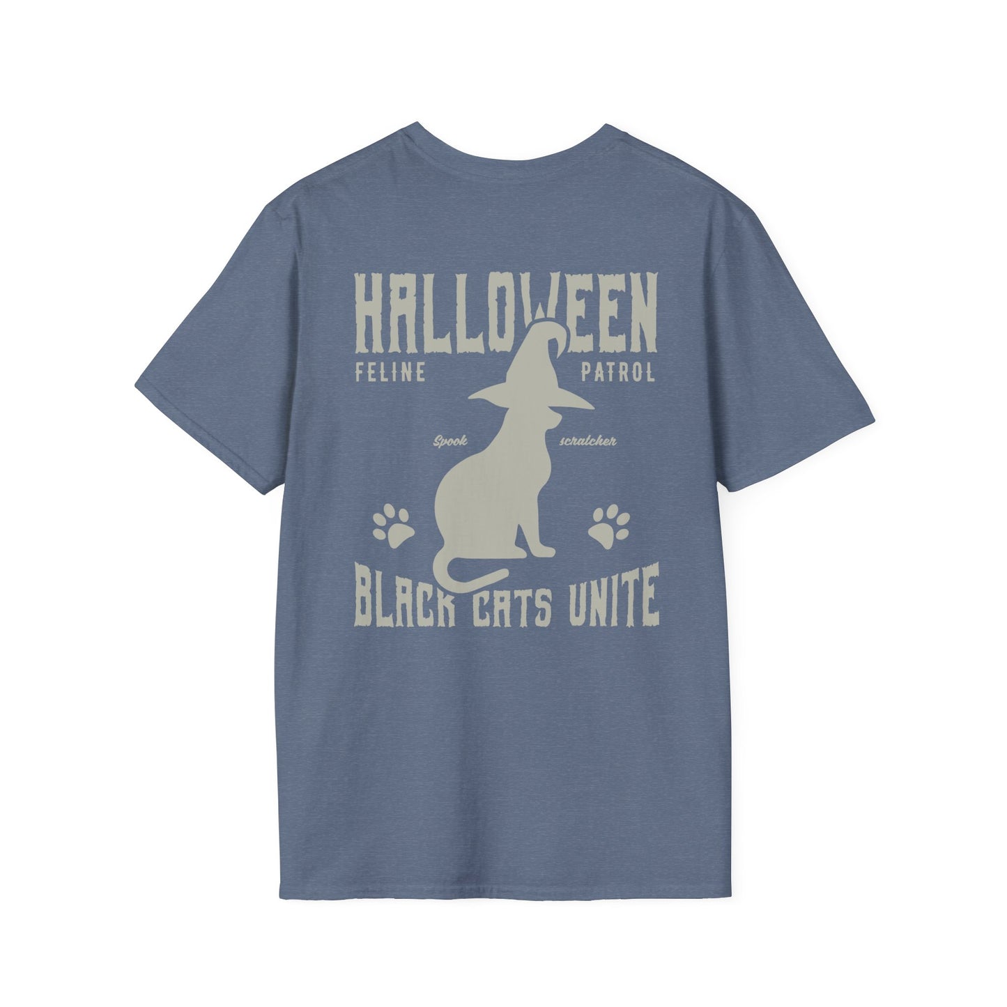 Feline Patrol - Unisex Softstyle T-Shirt - Halloween