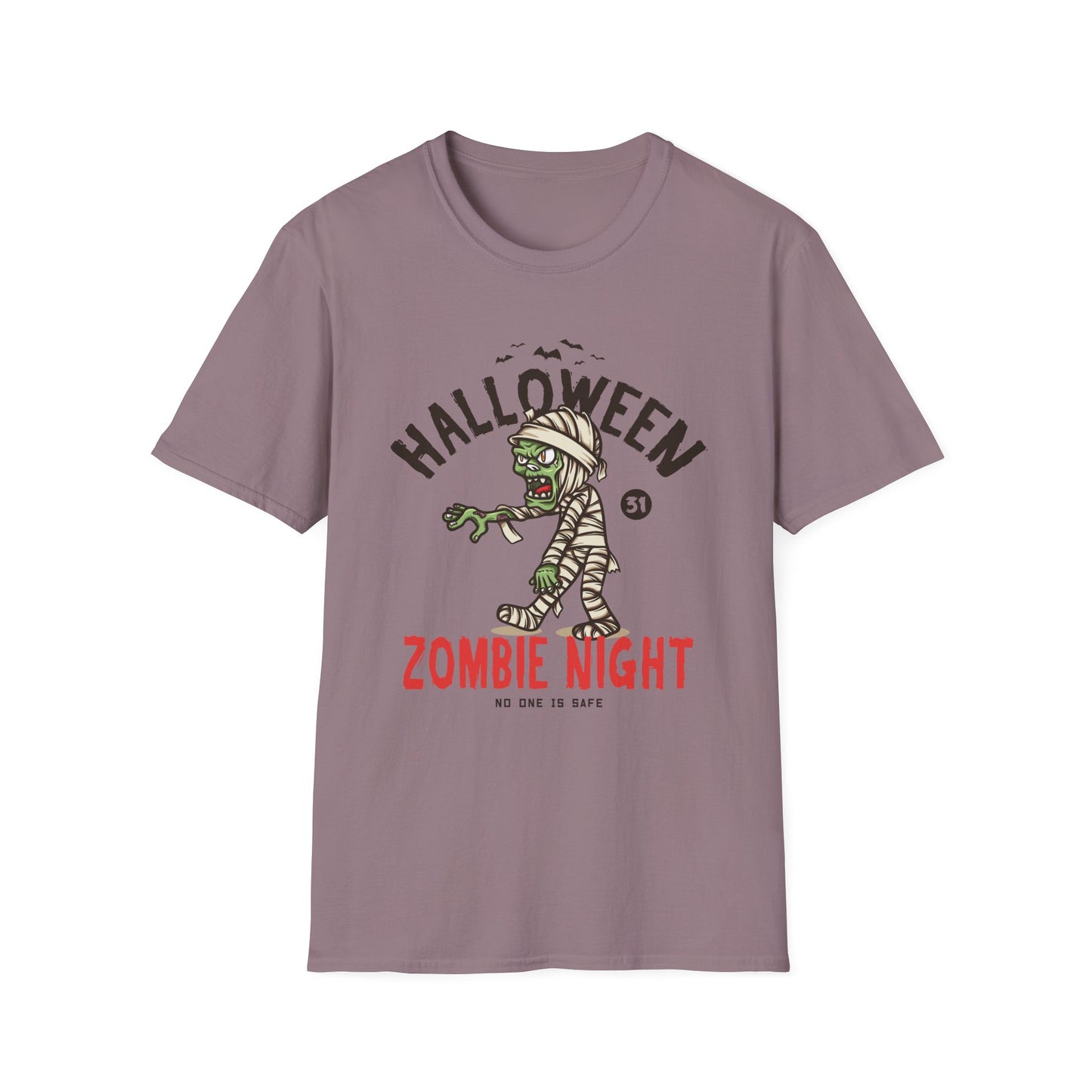 Zombie Night - Unisex Softstyle T-Shirt - Halloween