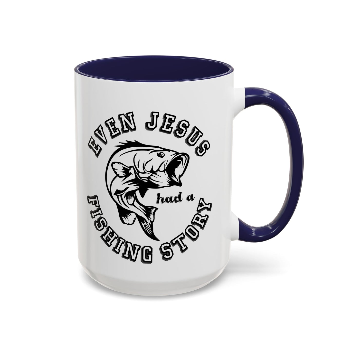 Fishing - Accent Coffee Mug (11, 15oz)