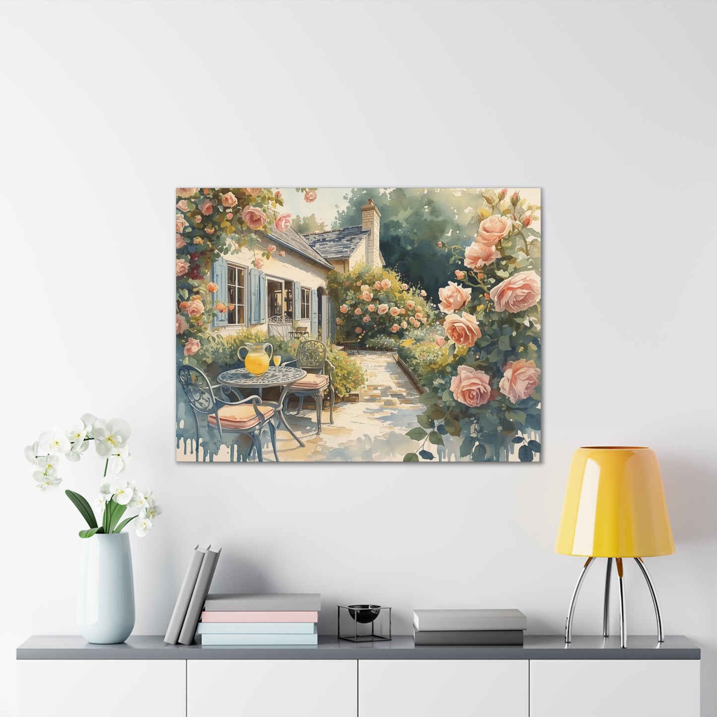 Lemonade on the Patio - Canvas Stretched, 0.75" - 2026 Wall Art Places
