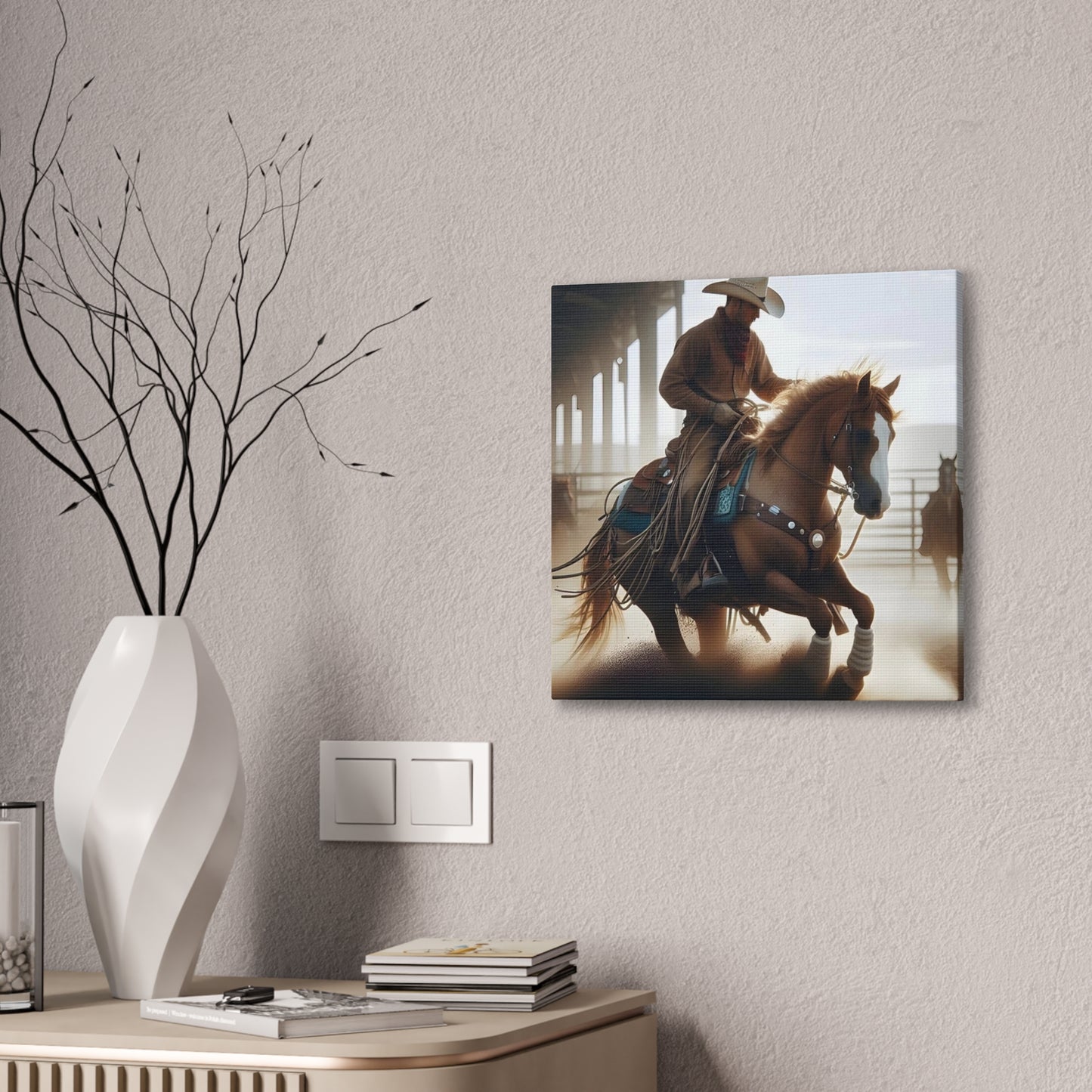 Cowboy - Canvas Stretched, 0.75"