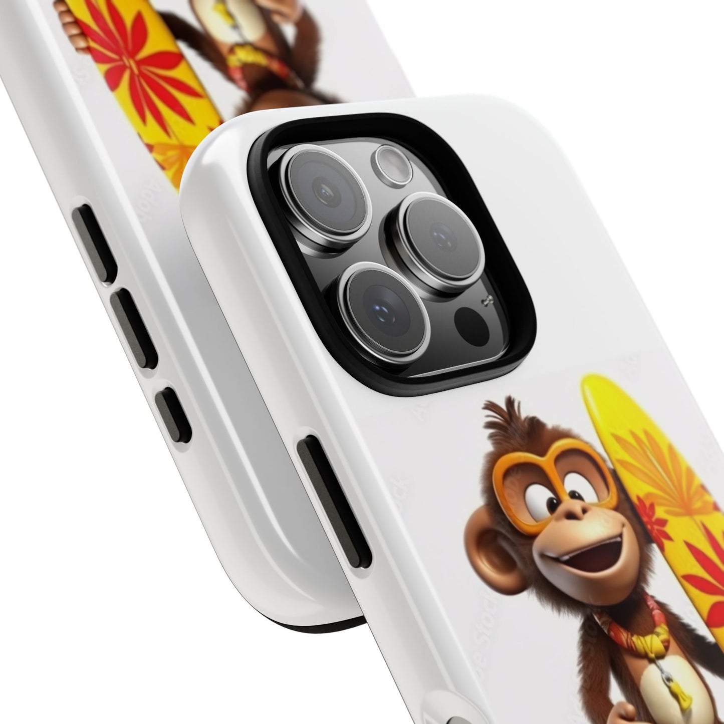 Surfer Monkey -Tough Whimsical Phone Cases