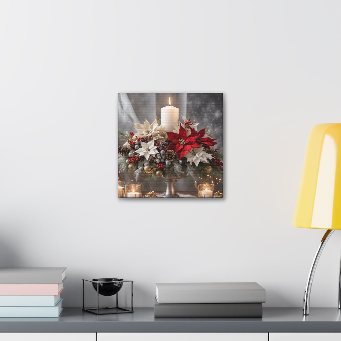 Christmas Candle -2026 Wall Art - Holidays