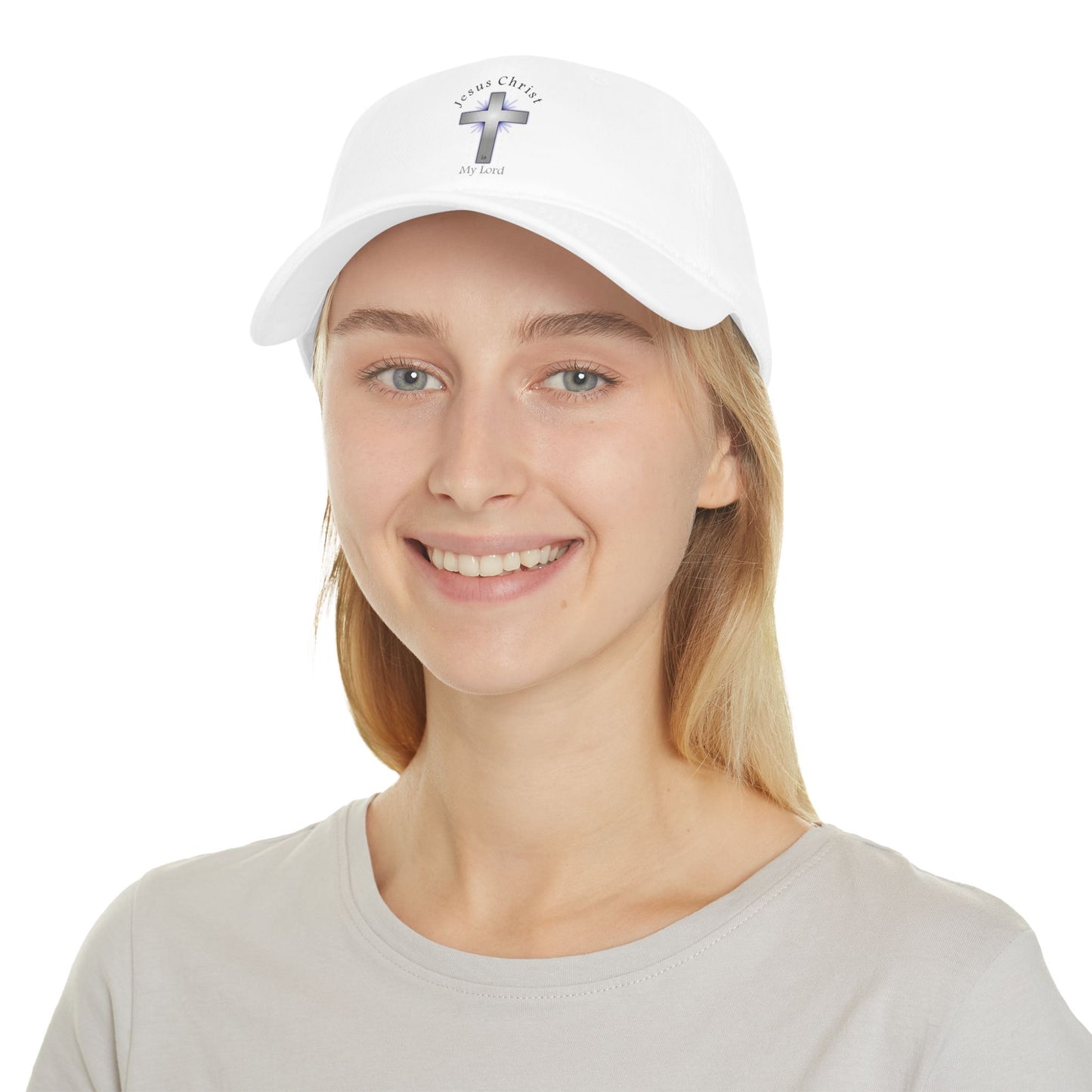 Jesus Christ is my Lord - Low Profile Baseball Cap - Easter - Mother's Day - Father's Day - Easter 1