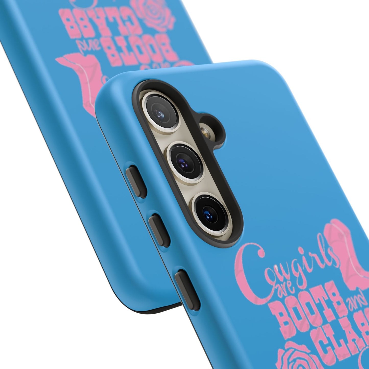 CowGirls are Boots -Tough Whimsical Phone Cases