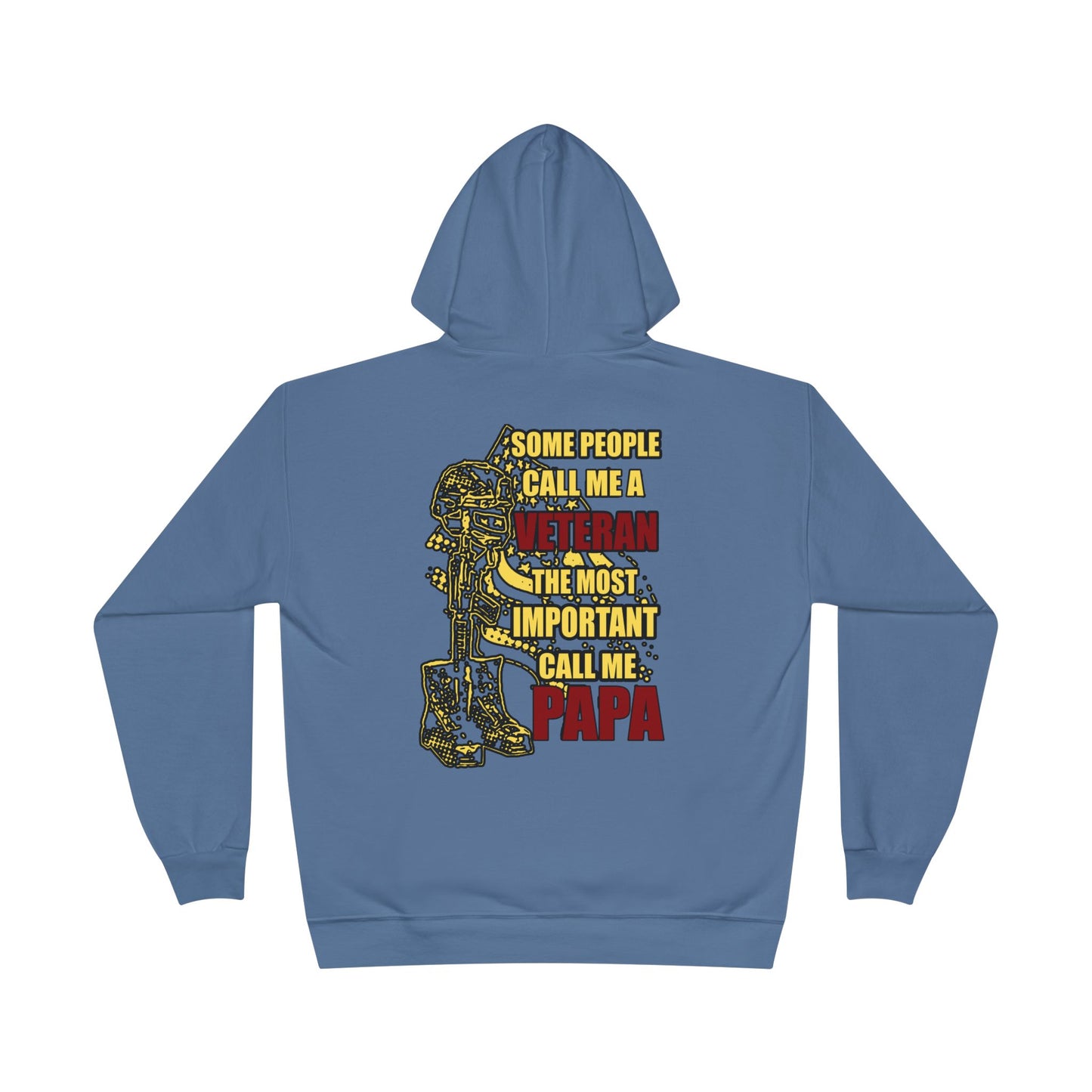 Military - Veteran - Unisex EcoSmart® Pullover Hoodie Sweatshirt