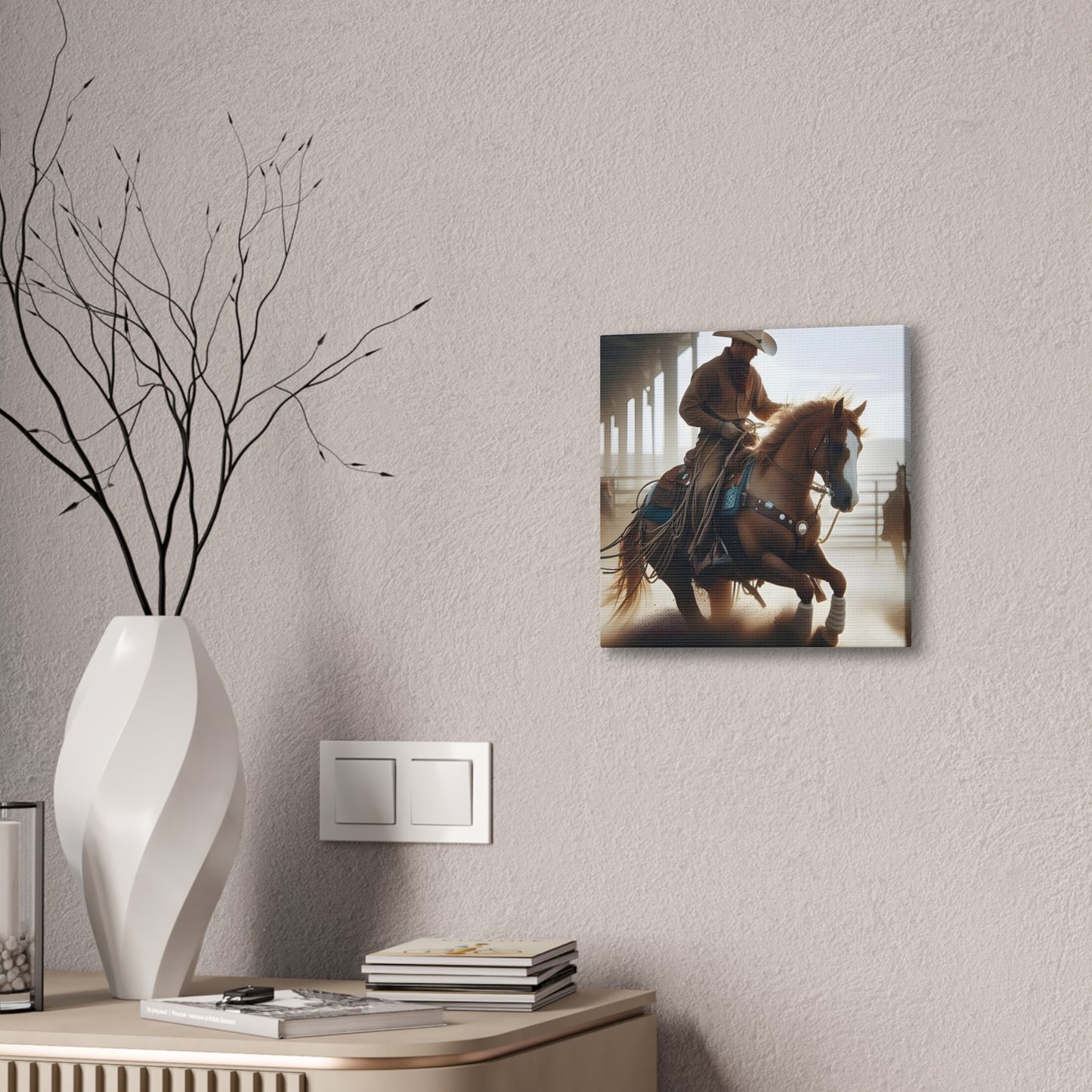 Cowboy - Canvas Stretched, 0.75"