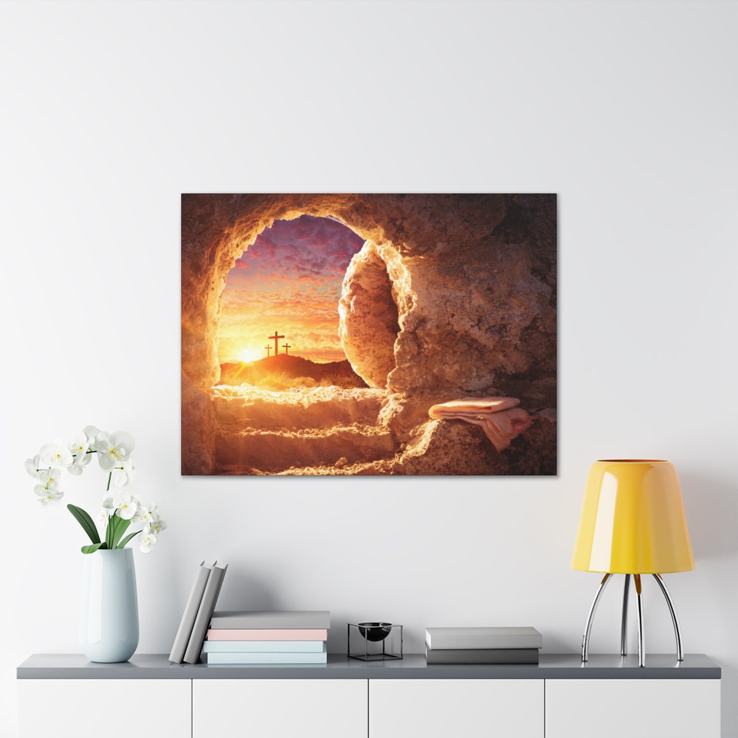 Resurrection - Canvas Stretched, 0.75" - Easter - Mother's Day - Father's Day