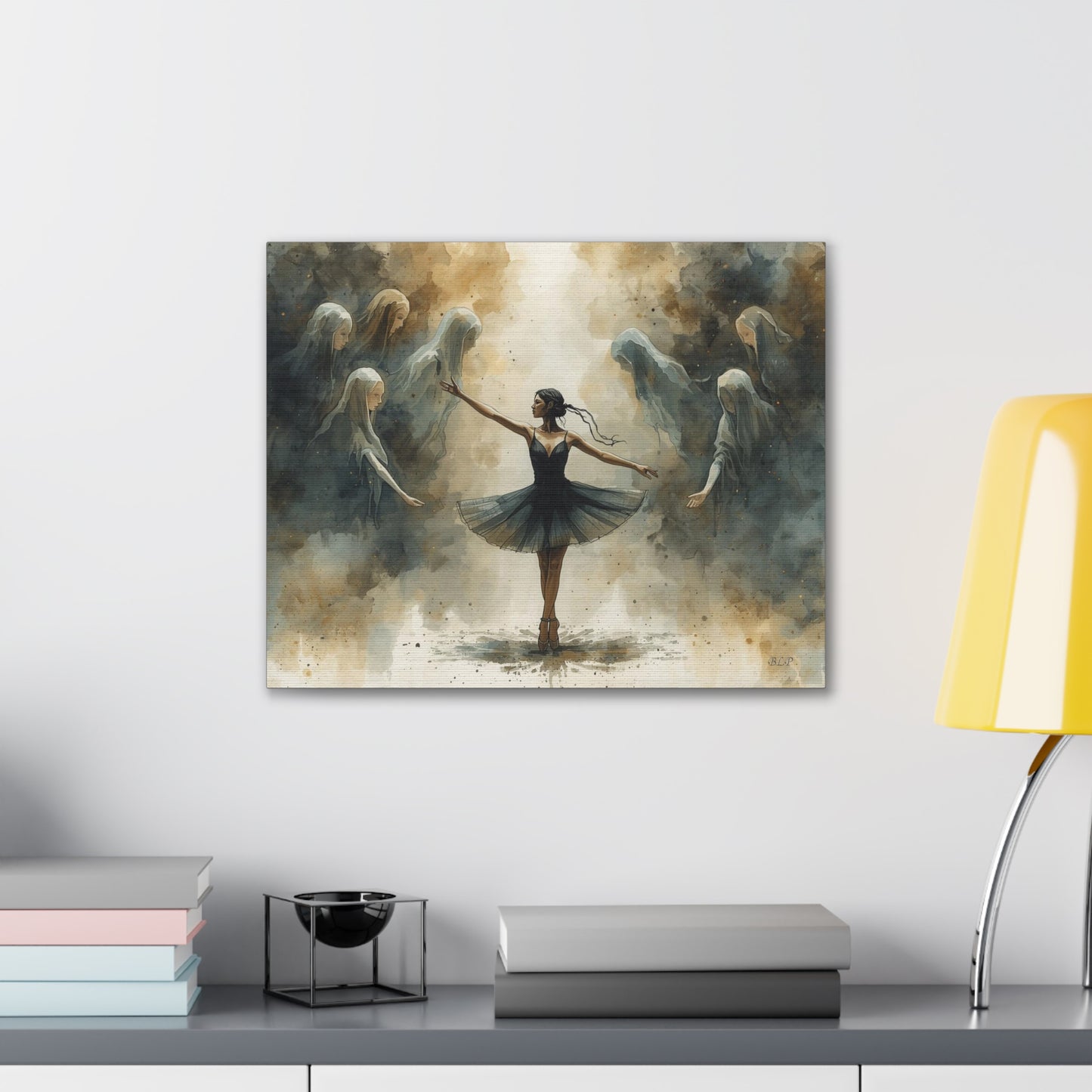 Haunted Ballerina - Canvas Stretched, 0.75" - Wall Art 2026 - Individuals