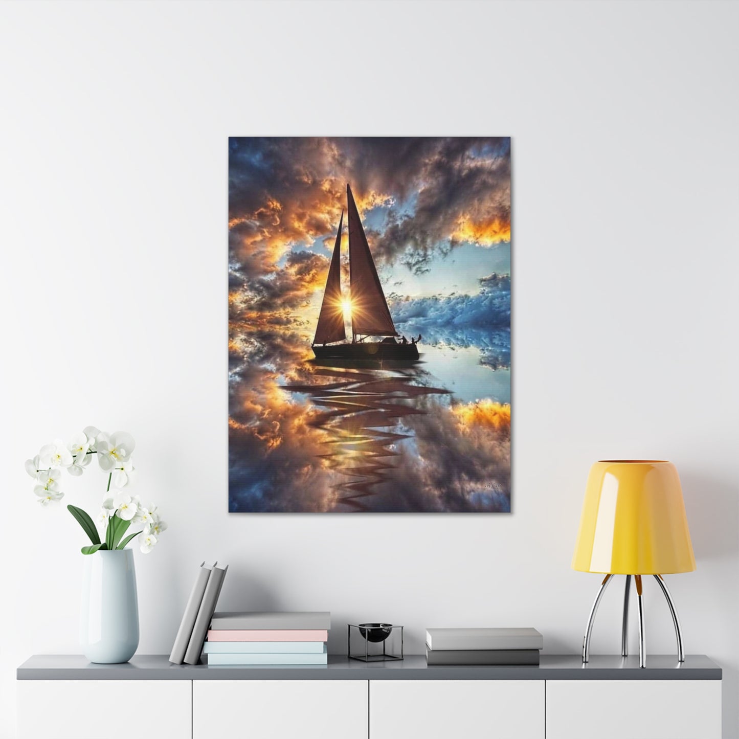 At Sea - Canvas Stretched, 0.75" - 2026 Wall Art - Scenes