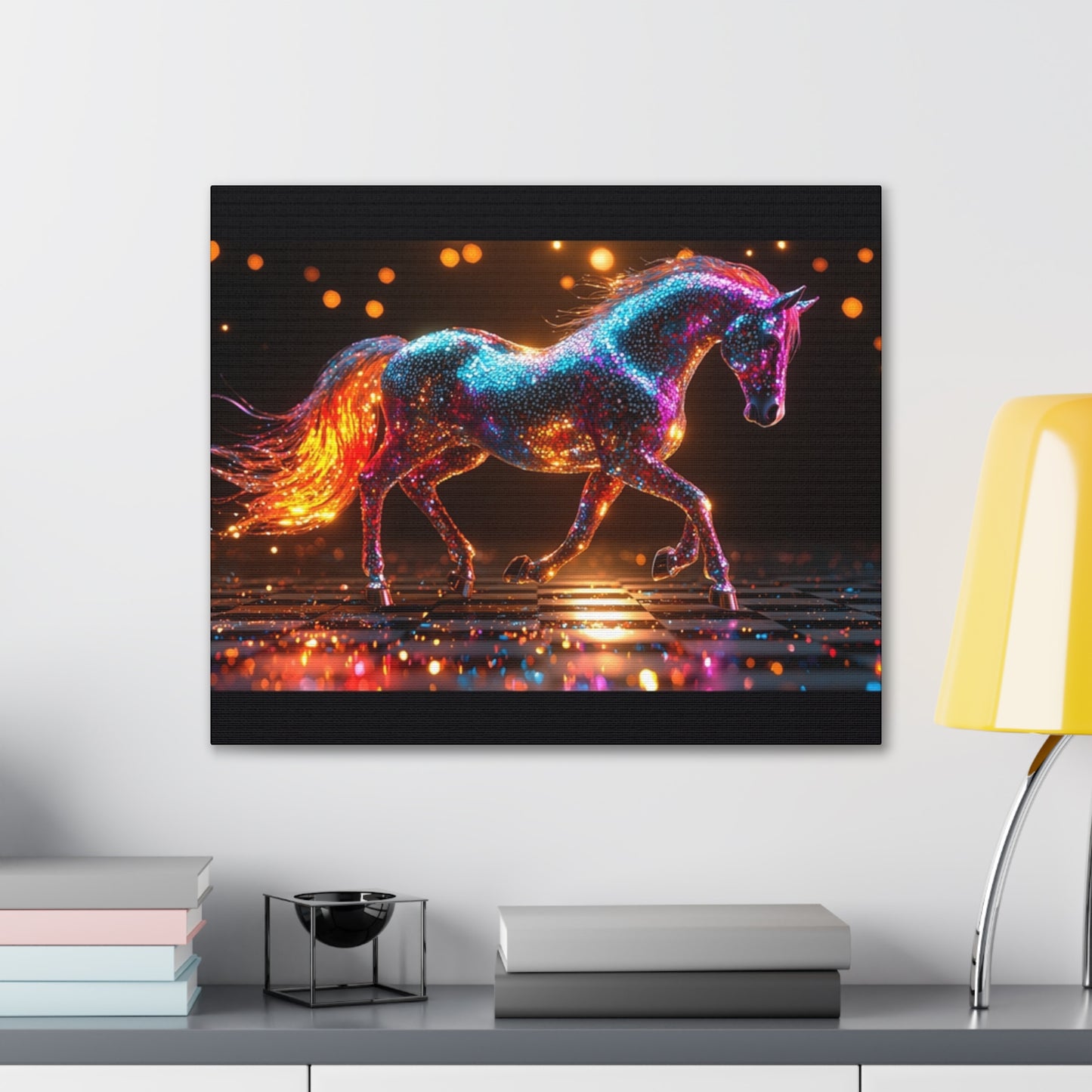 Bling Stallion - Canvas Stretched, 0.75"