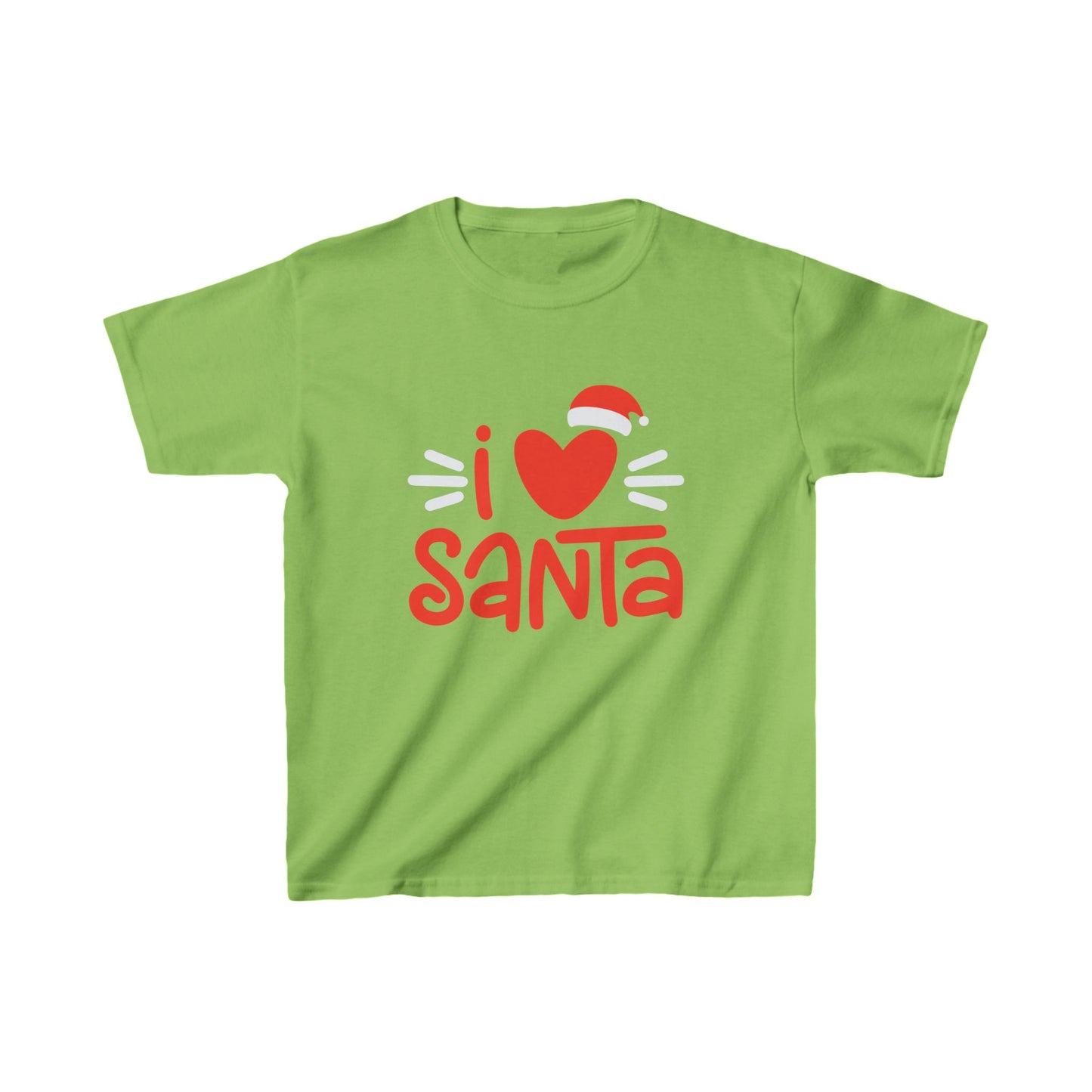 Kids - I love Santa - Heavy Cotton™ T-Shirts - Christmas