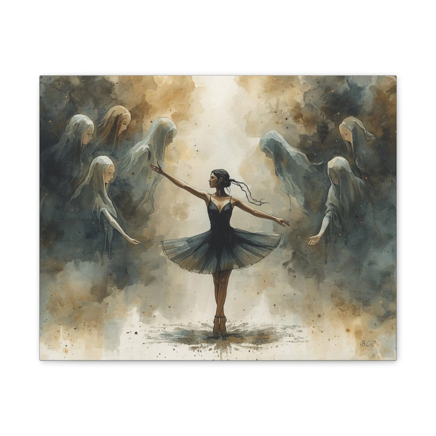 Haunted Ballerina - Canvas Stretched, 0.75" - Wall Art 2026 - Individuals