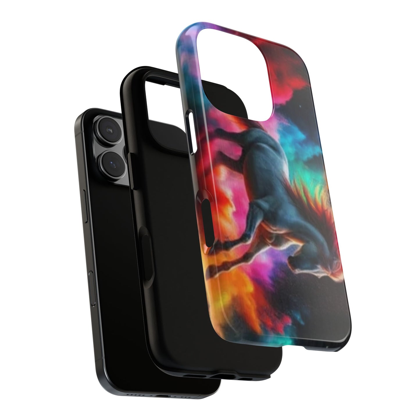 Colorful Horse - Tough Whimsical Phone Cases
