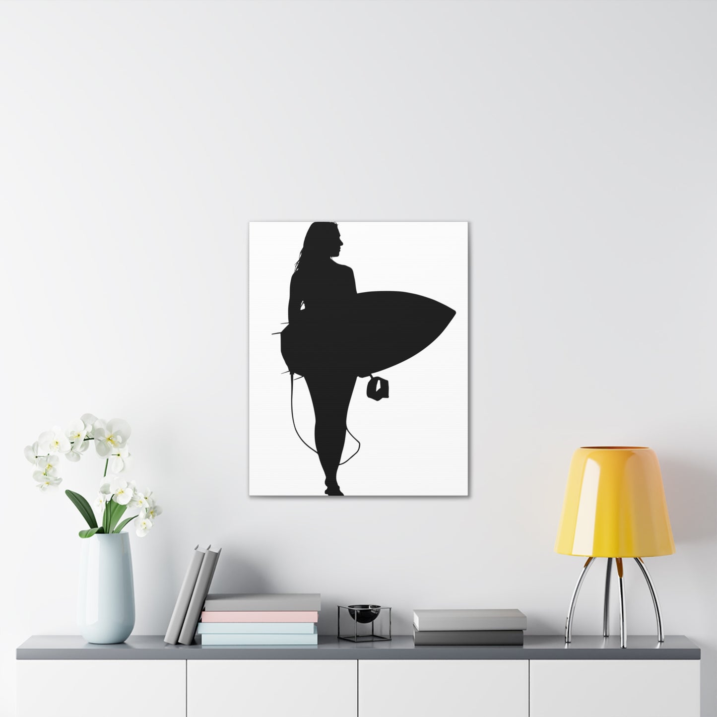 Surfer Girl - Canvas Stretched, 0.75"