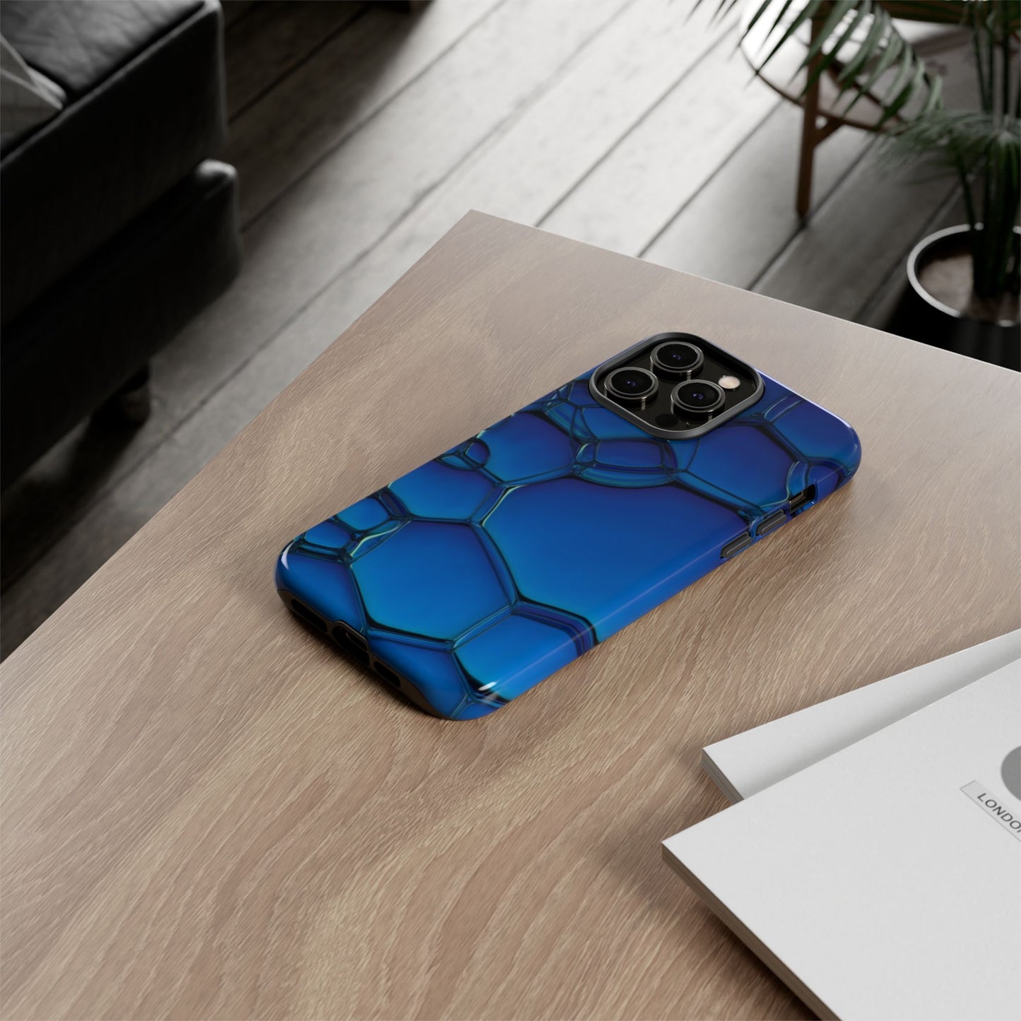 Blue Bubbles - Tough Cases - Whimsical Phone Cases