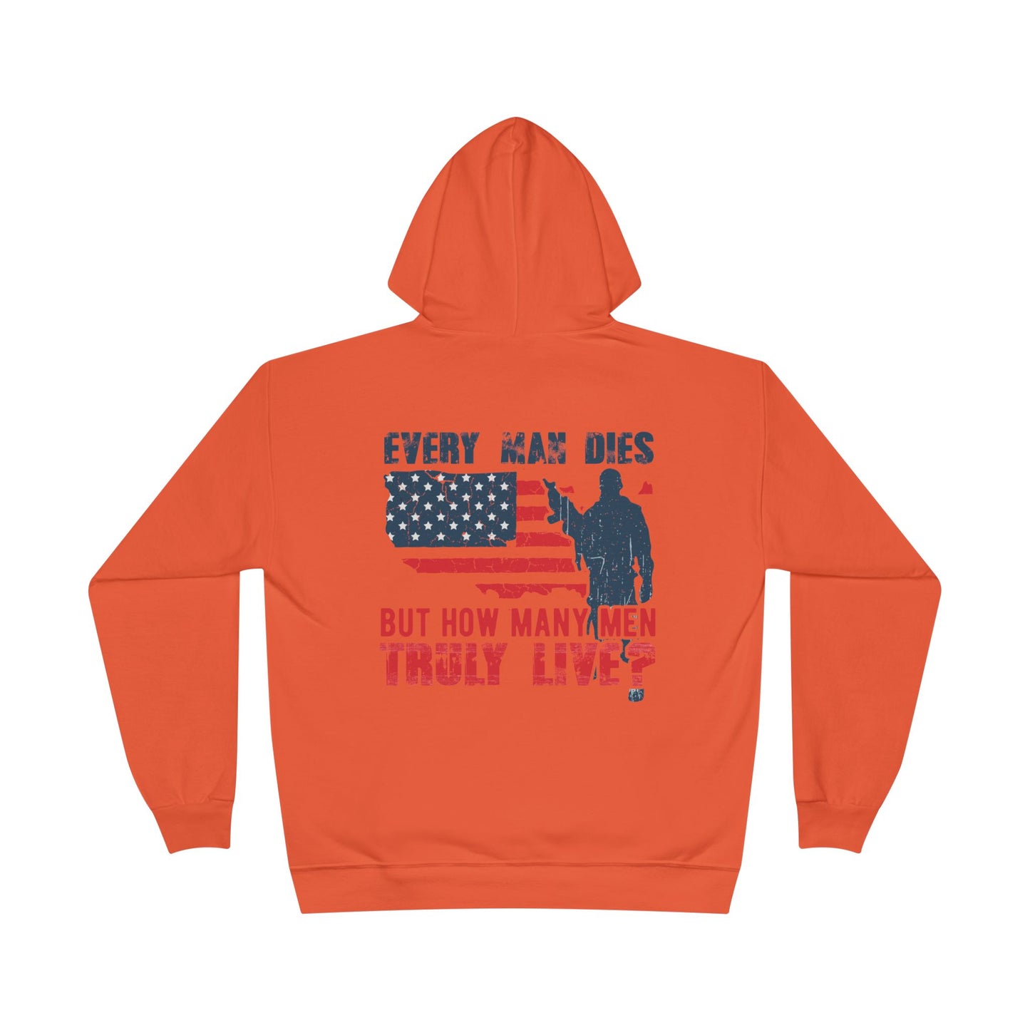 Military - Veteran - Unisex EcoSmart® Pullover Hoodie Sweatshirt