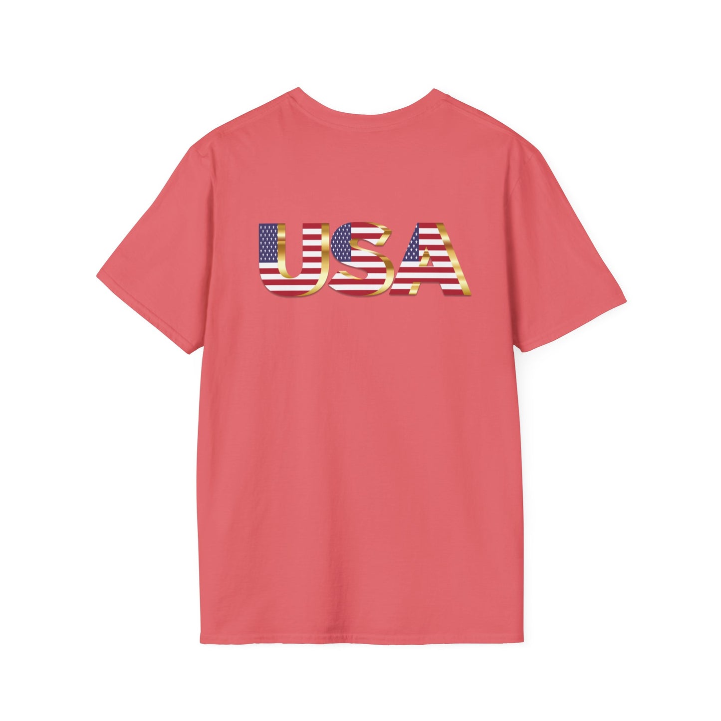 USA - Unisex Softstyle T-Shirt - Military