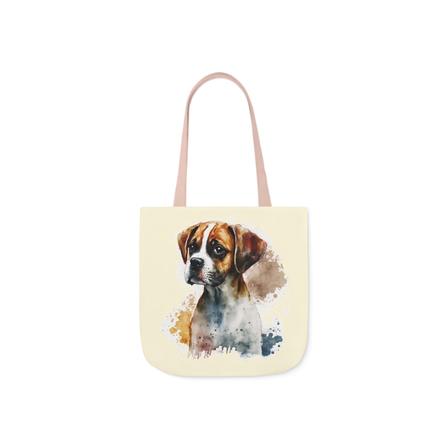 Boxer - Canvas Tote Bag, 5-Color Straps