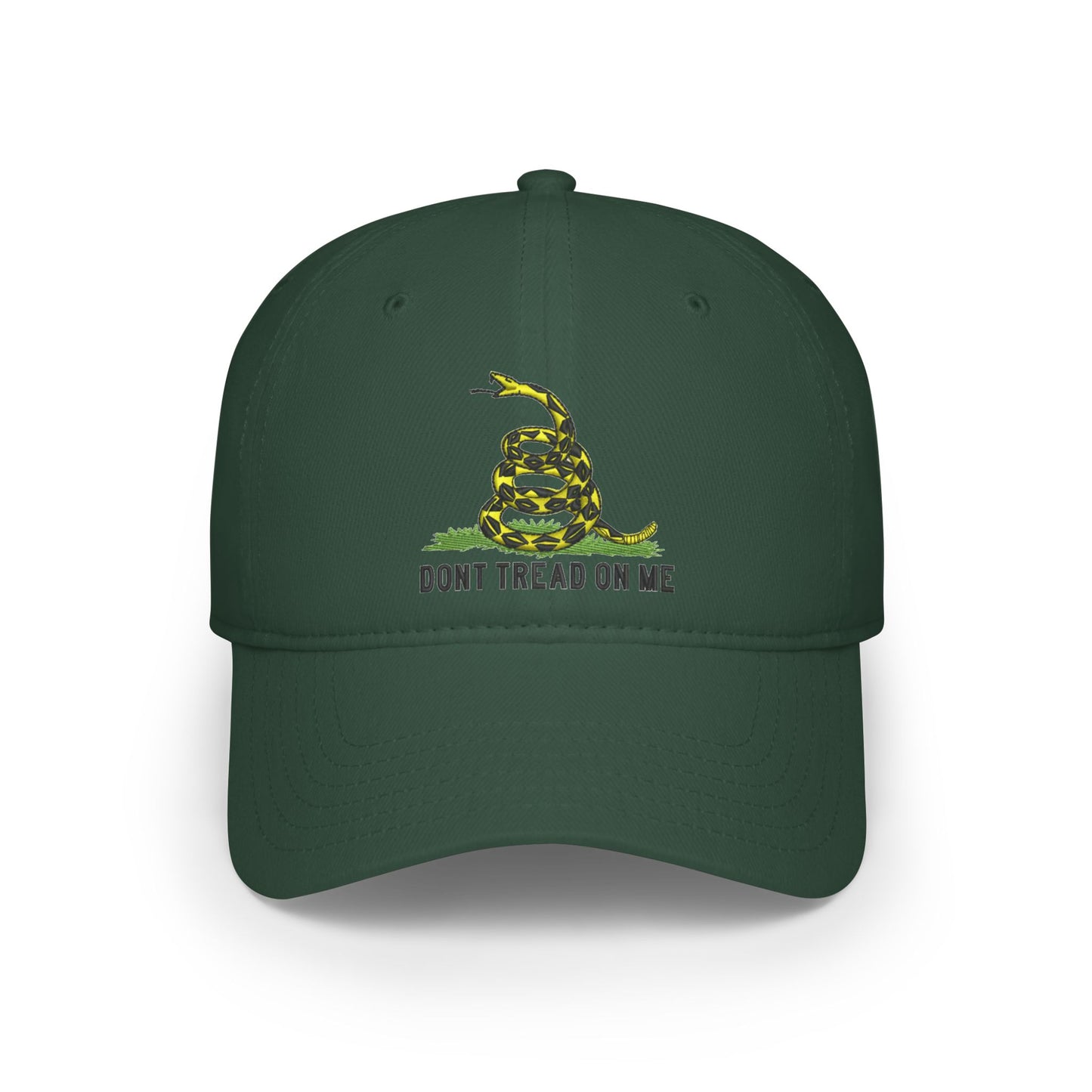 Don't Tread on Me - Low Profile Baseball Cap - Military - Father's Day - Veteran