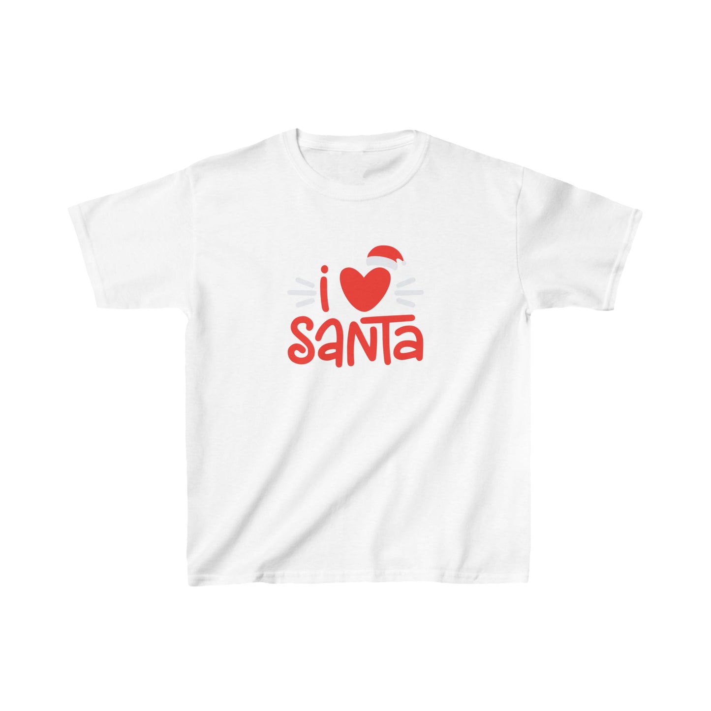 Kids - I love Santa - Heavy Cotton™ T-Shirts - Christmas