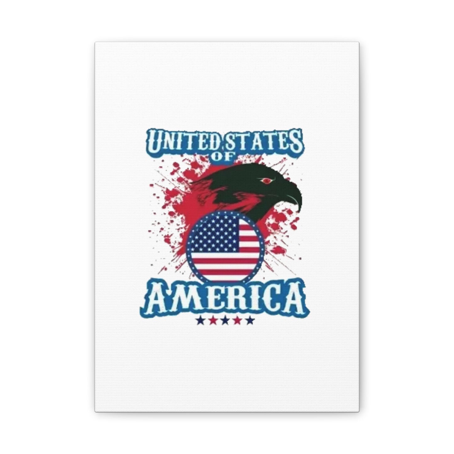 United States of America - Canvas Stretched, 0.75"