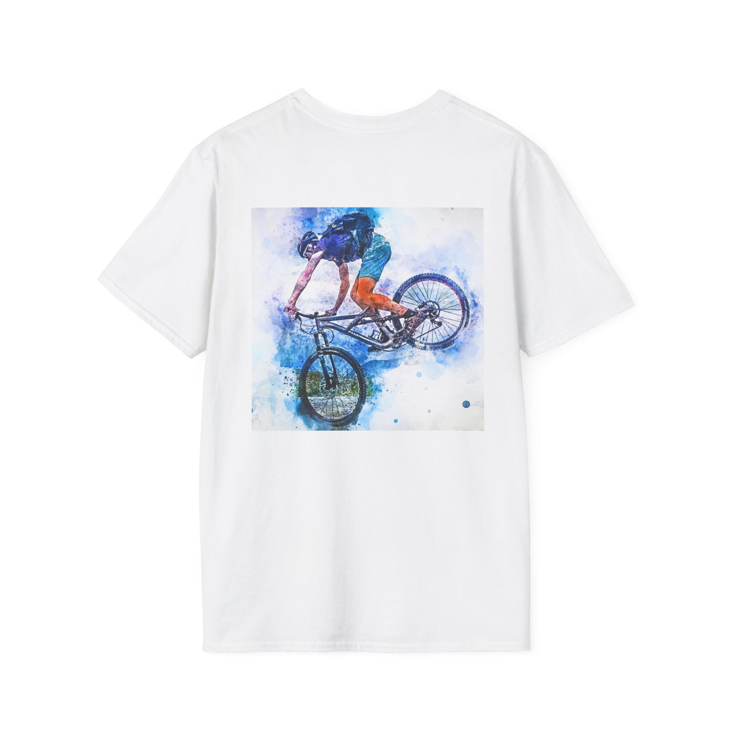 Mountain Bike - Unisex Softstyle T-Shirt