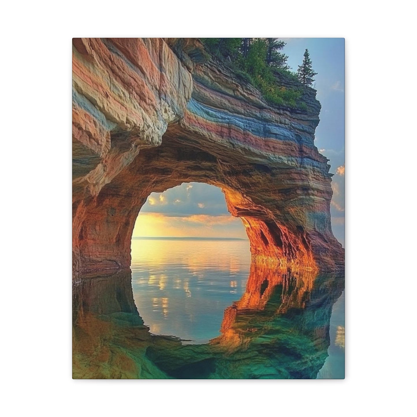 Colorful Arch - Canvas Stretched, 0.75"