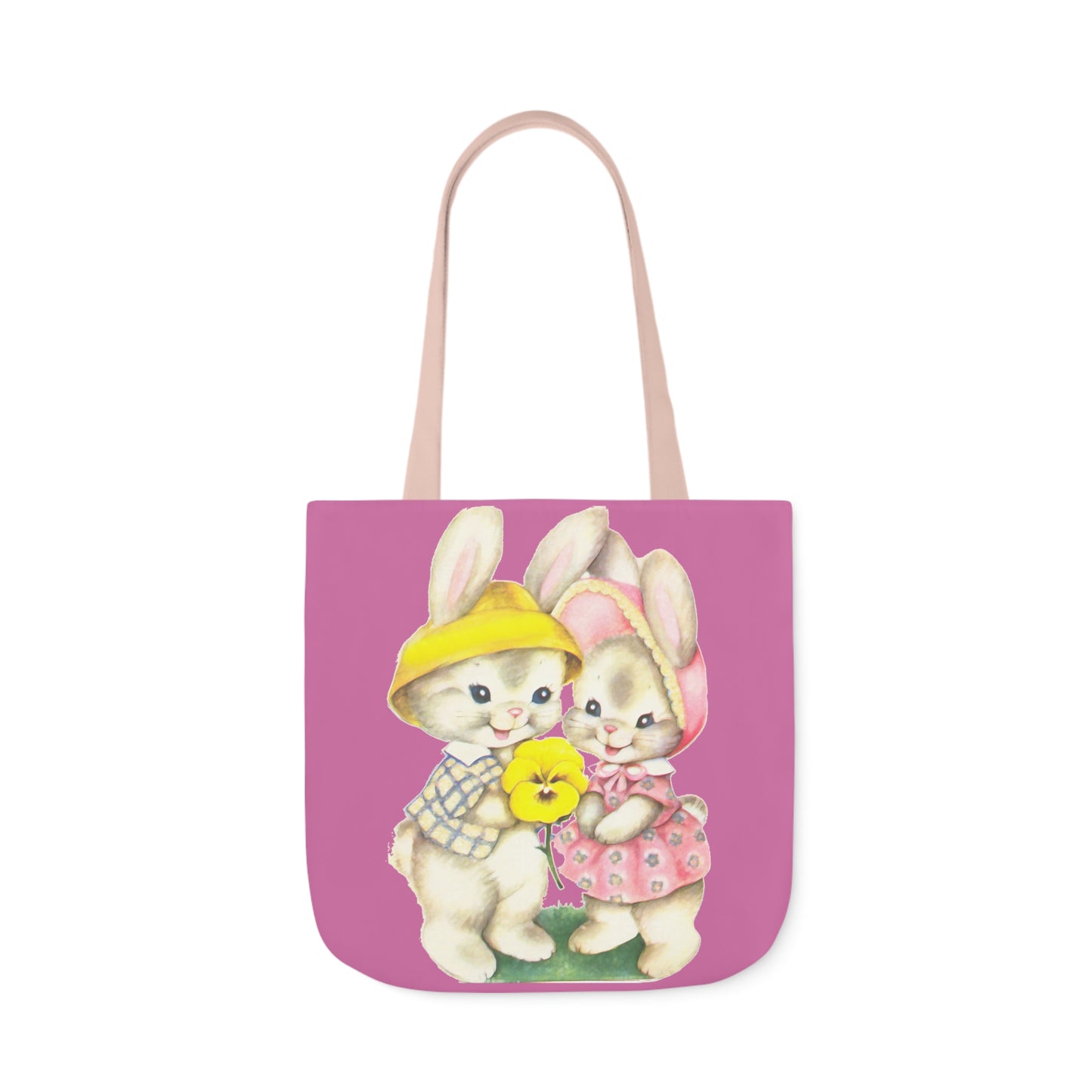 Easter - Canvas Tote Bag, 5-Color Straps