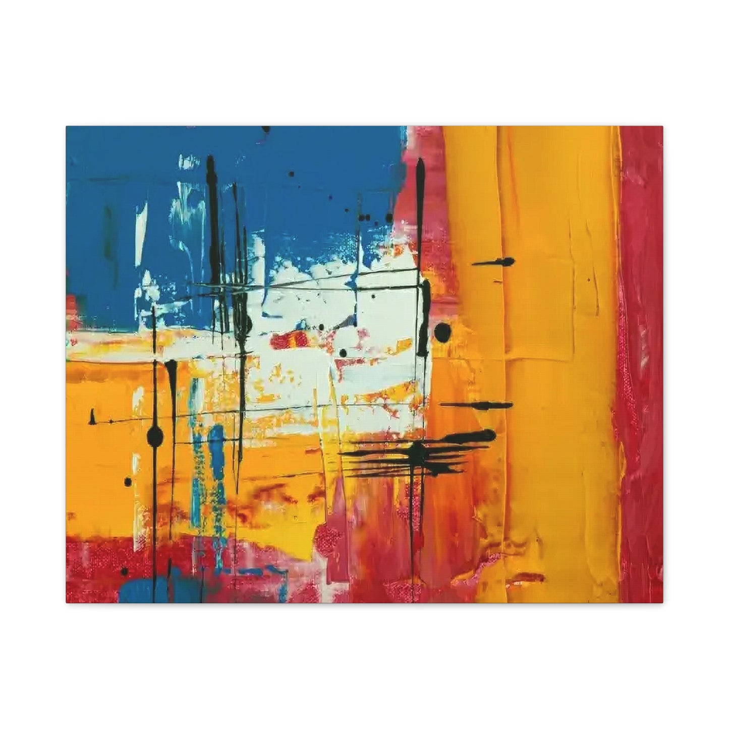 Abstract - Canvas Stretched, 0.75" - Wall Art 2026  - Creative